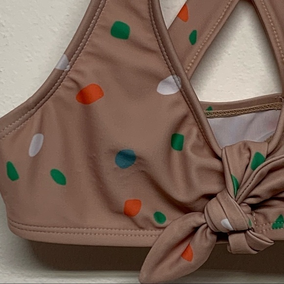 GB Girls | Girls Size 7| Polka Dot Bikini Swim Top NWT - Picture 4 of 8